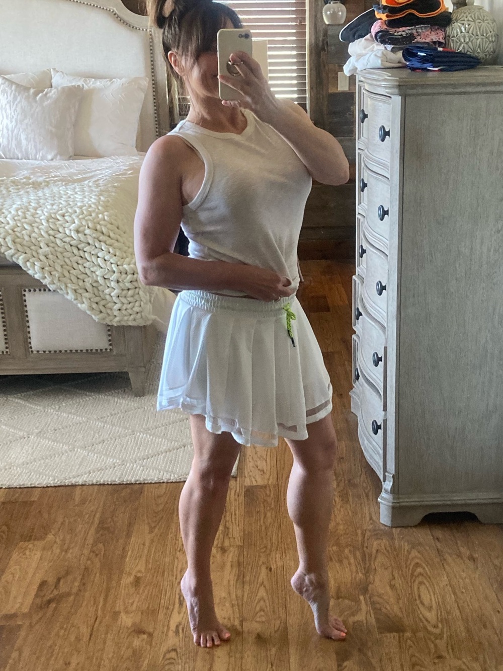 Lucky In Love Real Tulle Tennis Skirt Preppy - Picture 5 of 14
